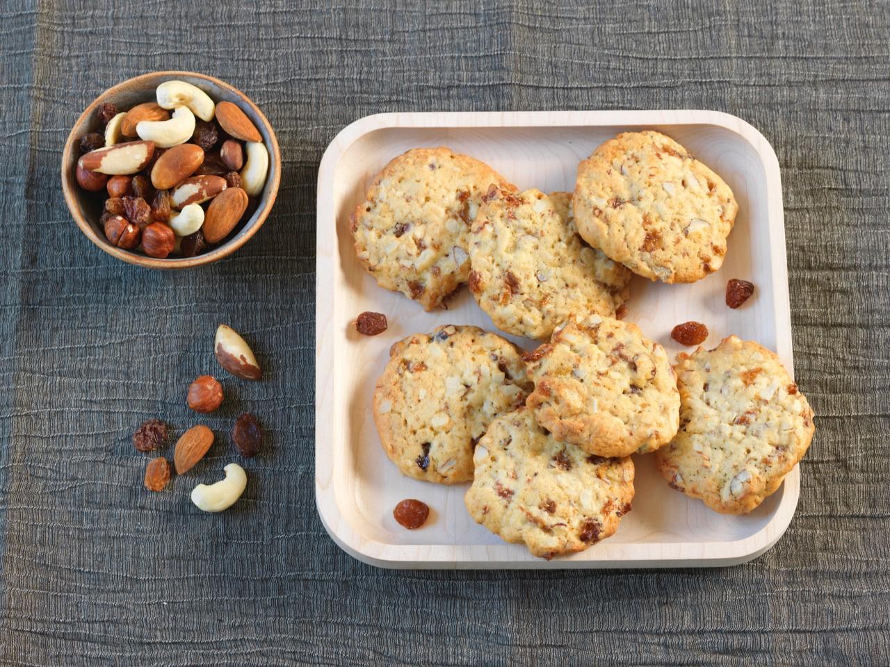 Cookies aux fruits secs Cookies aux fruits secs