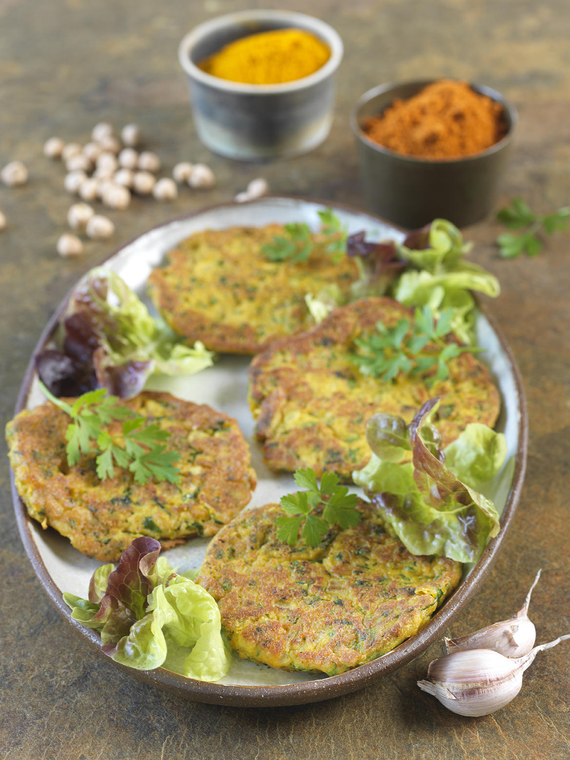 Croquettes de pois chiches Croquettes de pois chiches