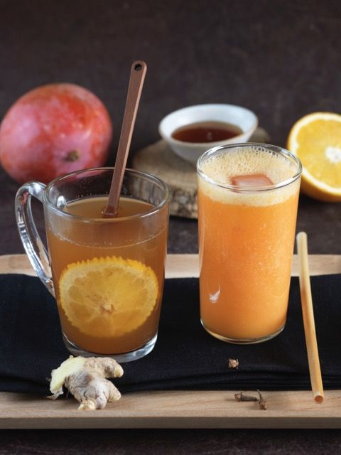 Cocktail de saison : smoothie vitaminé Cocktail de saison : smoothie vitaminé