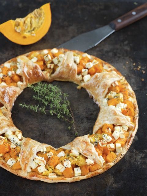 Tarte couronne aux légumes d'hiver Tarte couronne aux légumes d'hiver