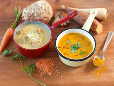 Velouté épicé de carottes et patates douces Velouté épicé de carottes et patates douces