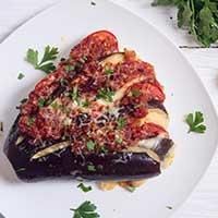Aubergines aux anchois et aux câpres Aubergines aux anchois et aux câpres